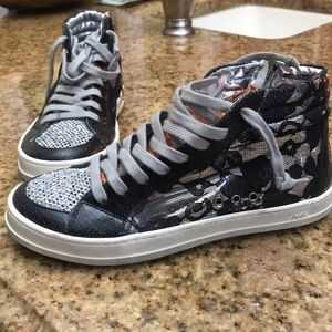 P448 skate lace sneakers